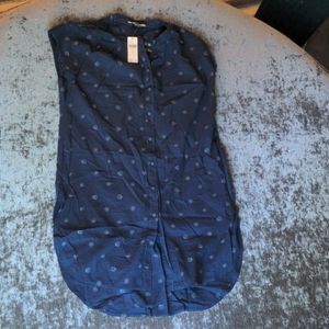 Pilcro Anthropologie cotton tunic